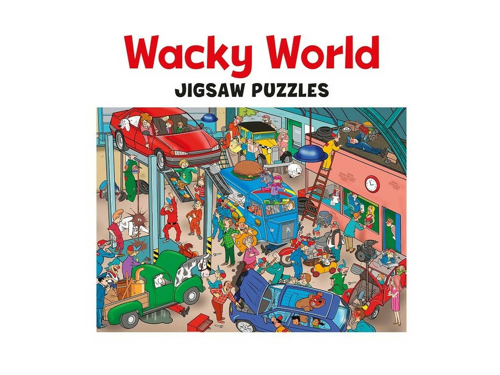 Puzzle 1.000 Wacky World Parcheggio Golia 919244