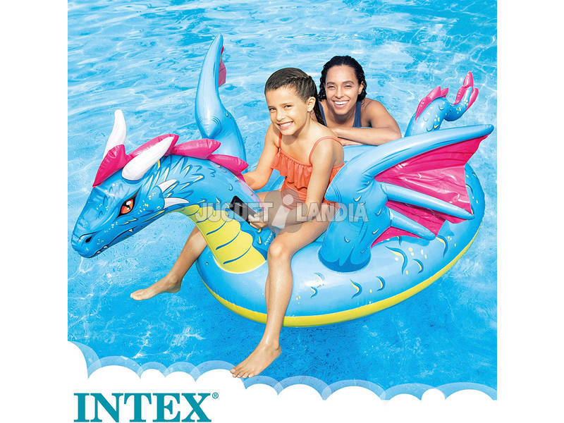 Dragon Gonflable Ride On 201x191 cm Intex 57563