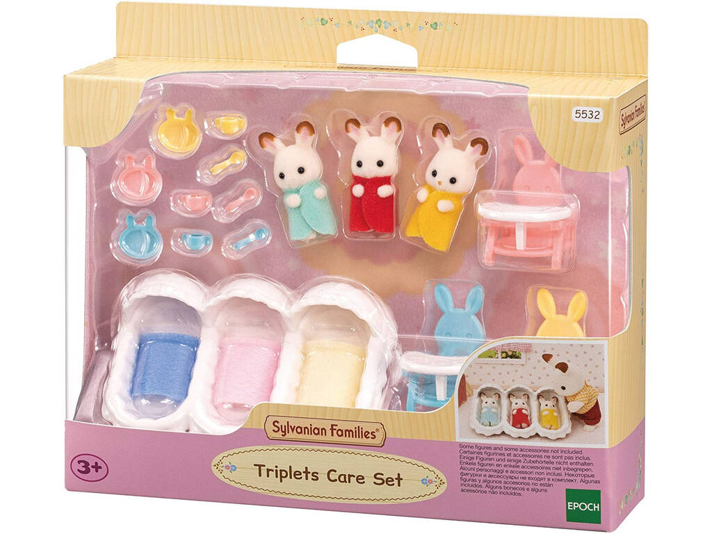Sylvanian Families Epoch Triplets Room To Imagine 5532