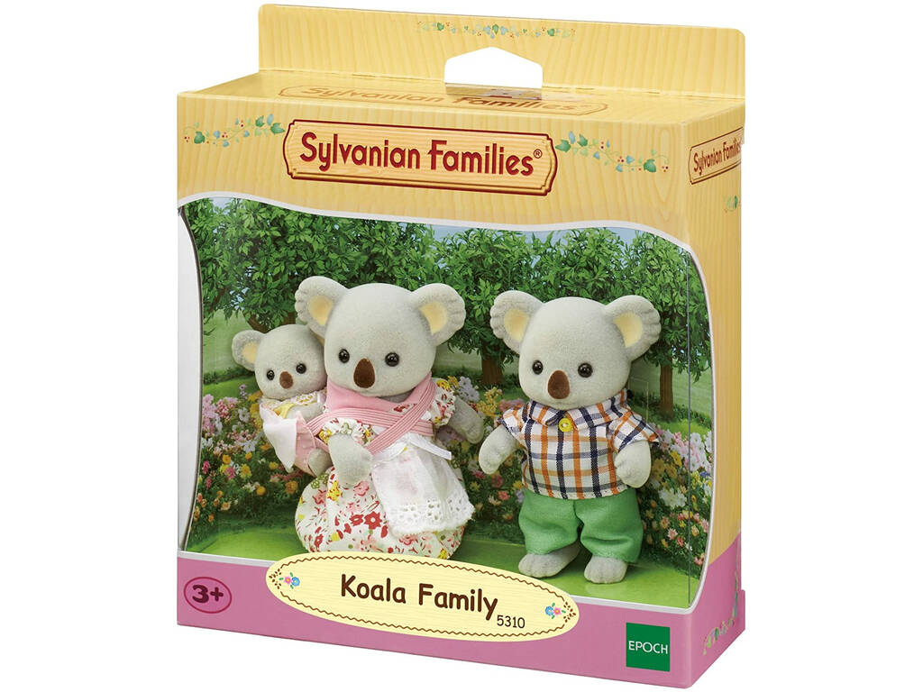 Sylvanian Families Familia Koala Epoch Para Imaginar 5310