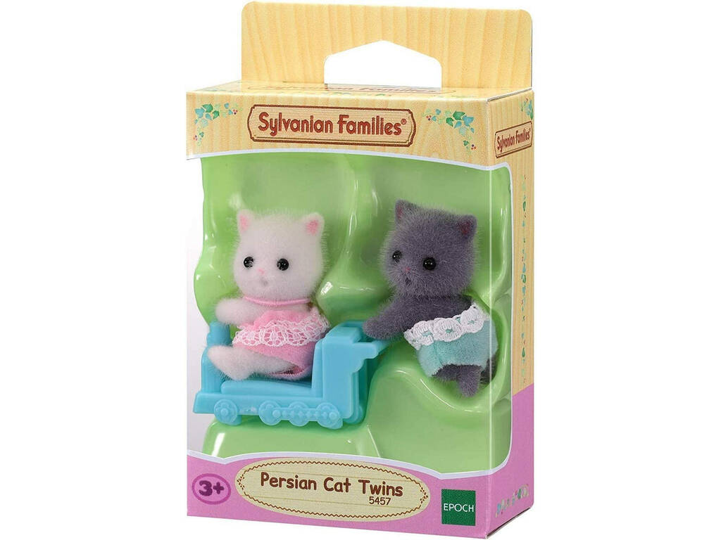 Sylvanian Families Chat Persan Jumeaux Epoch To Imagine 5457