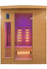 Sauna Infrarrojos Apollon - 3 Plazas Poolstar SN-APOLLON-Q3