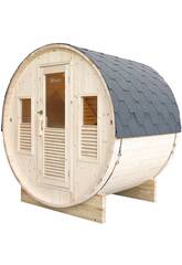 Sauna extrieur Gaa Bella 3 places 220x205x160 cm