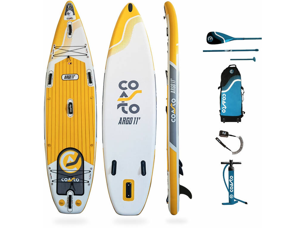 Tavola da Paddle Surf gonfiabile Coasto Argo da 335x84x15 cm