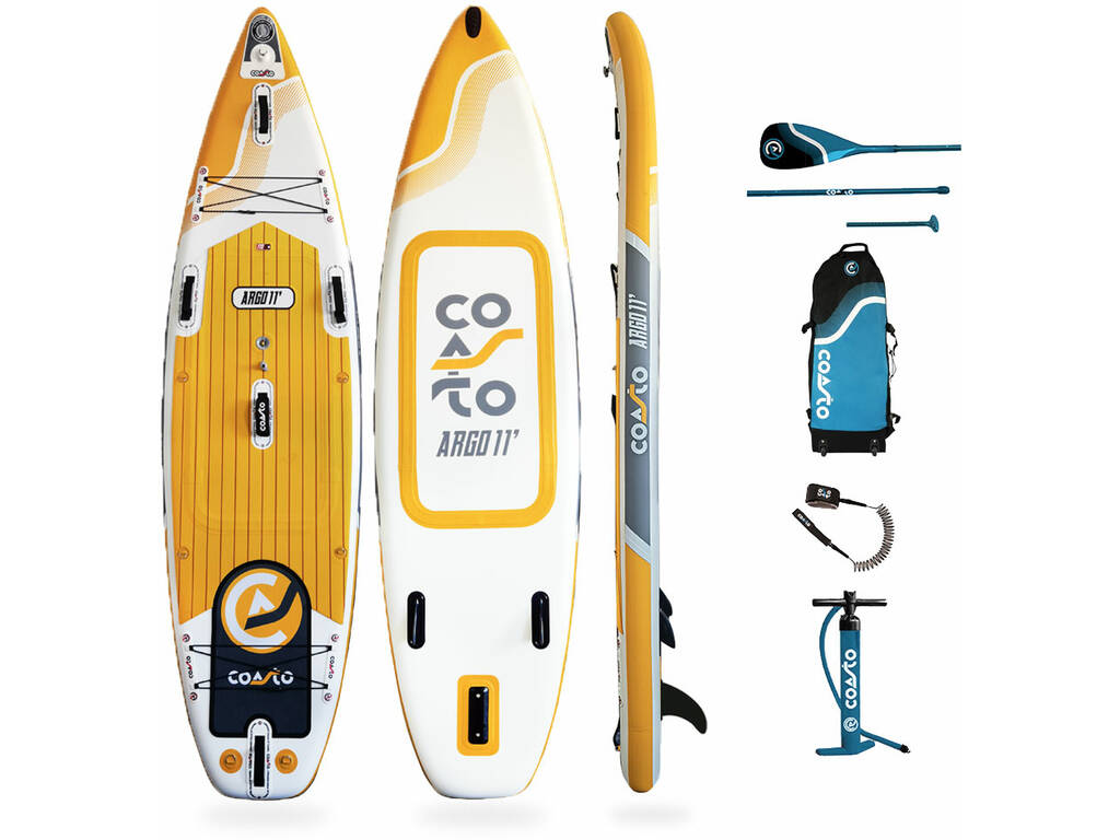 Tavola da Paddle Surf gonfiabile Coasto Argo da 335x84x15 cm