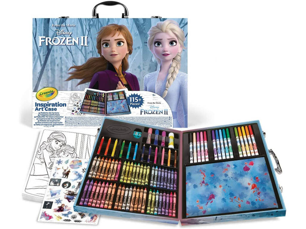 Maletín Del Artista Frozen 2 Crayola 04-0635