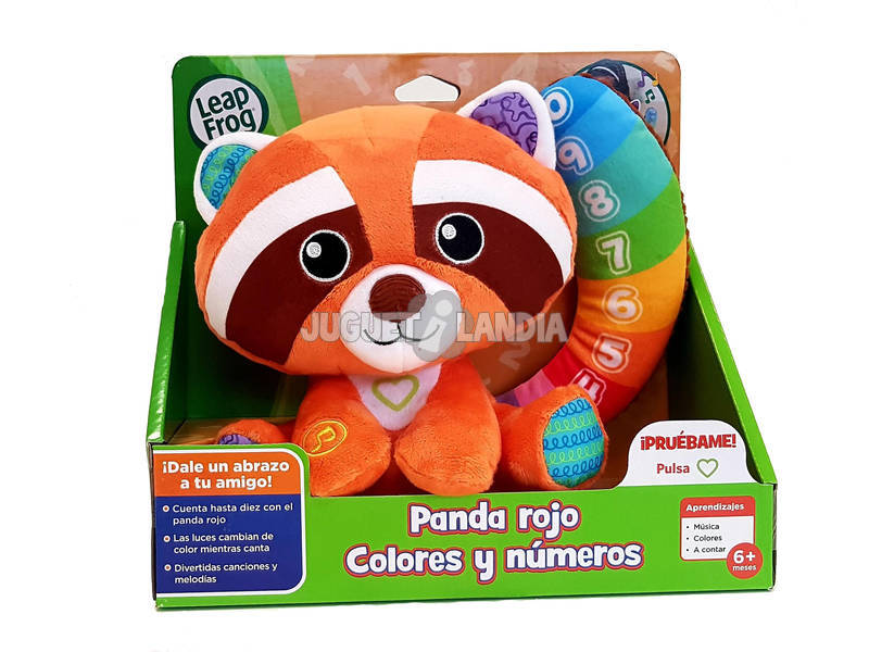 Panda Rojo Colores y Números Cefa Toys 911