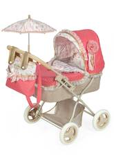 Coche De Mu�eca Martina Plegable Con Sombrilla DeCuevas 85033