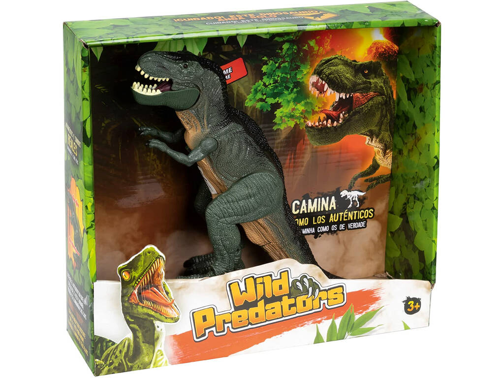 Dinosaurio Wild Predators T-Rex Verde World Brands XT380840