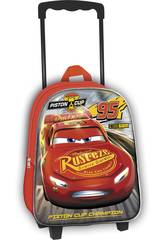 Sac à dos trolley avec roues Cars 3D Toybags T810-128