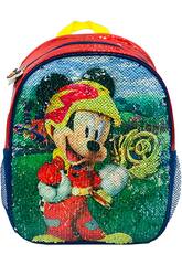Sac  dos 2 en 1 Mickey Get Set ! Sac  jouets Gooo ! avec guirlandes rversibles T323-069