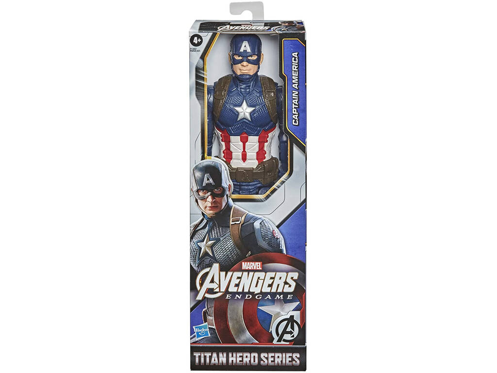 Avengers Figura Titan Hero Capitan America Hasbro F1342