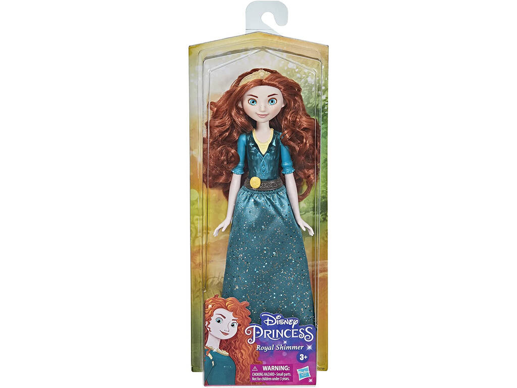 Bambola Principesse Disney Merida Brillo Reale Hasbro F0903