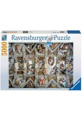 Puzzle 5.000 pezzi della Cappella Sistina di Ravensburger 17429