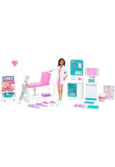 Barbie Docteur avec Clinique Médicale Mattel GTN61