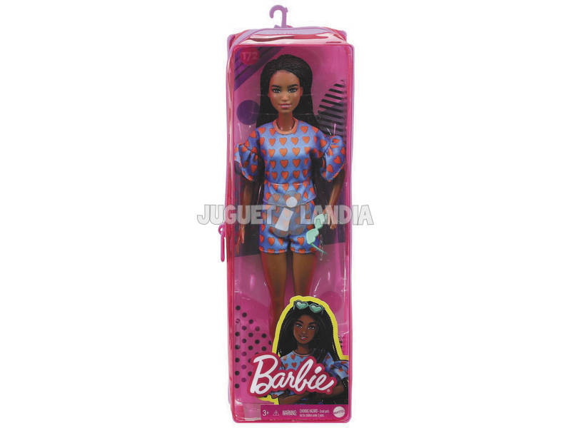 Barbie Fashionista Completo Cuori Mattel GRB63