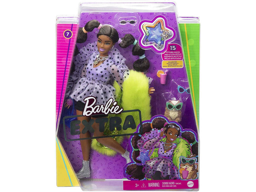 Barbie Extra Bubbles Zöpfen Mattel GXF10