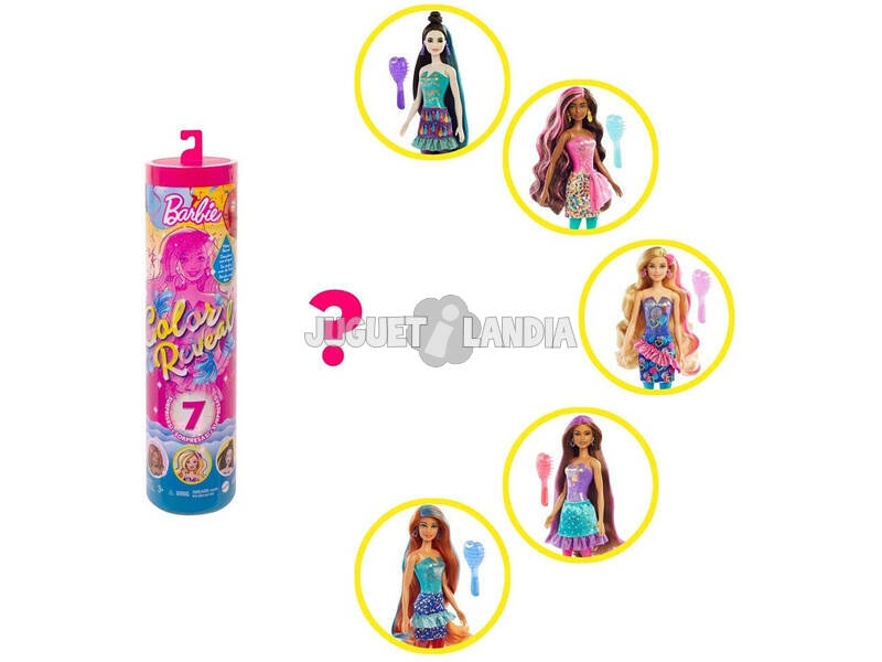 Barbie Bambola Color Reveal Festa Mattel GTR96