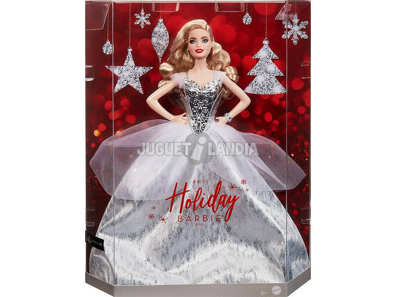 Barbie Signature Collection Happy Holidays Blonde Waves Mattel GXL18