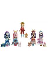 Royal Enchantimals Pack 5 Personajes Mattel GYN58