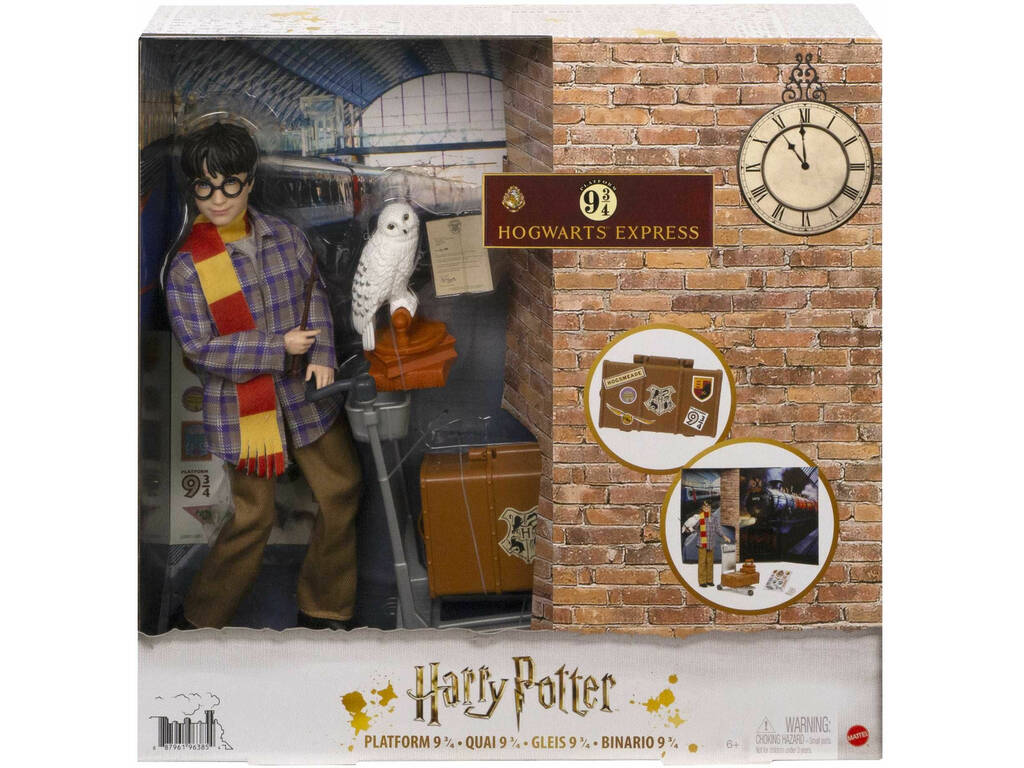 Harry Potter En La Plataforma 9 3/4 Mattel GXW31
