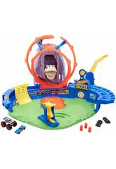 Hot Wheels Monster Trucks Stadio con Vulcano e T-Rex Mattel GYL14