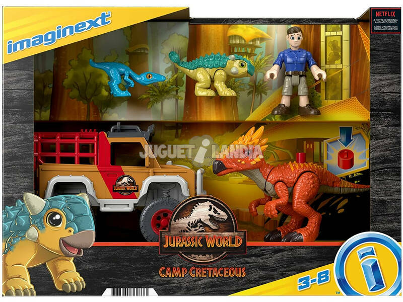 Imaginext Jurassic World außer Kontrolle geratener Dinosaurier Mattel HCR94