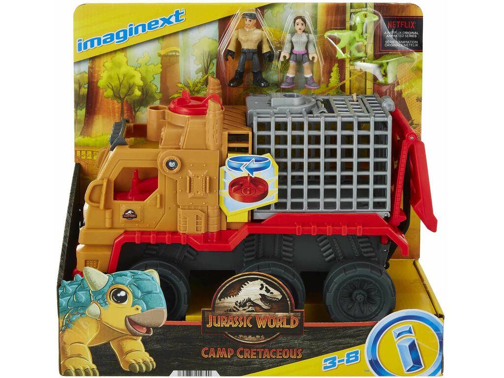 Imaginext Jurassic World Camión Mattel HCH97
