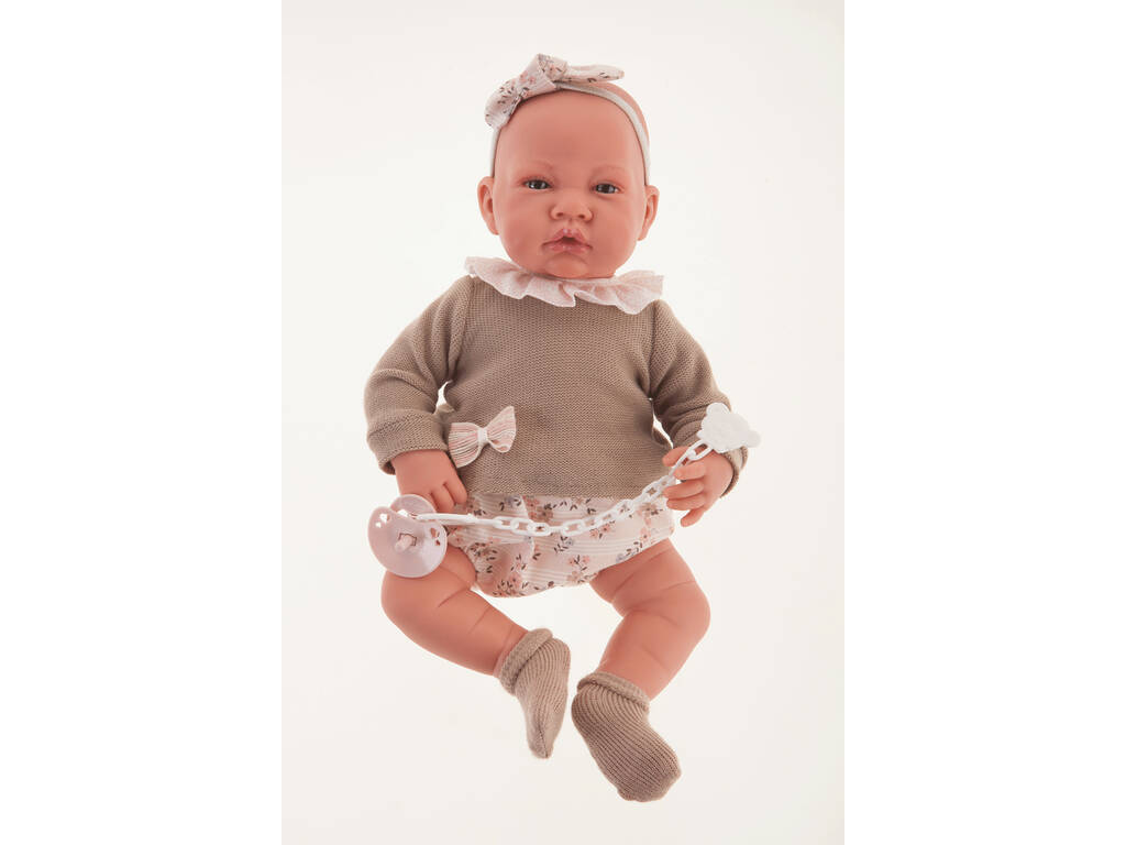 Bambola neonato Cuscino allattamento 40 cm. Antonio Juan 33116