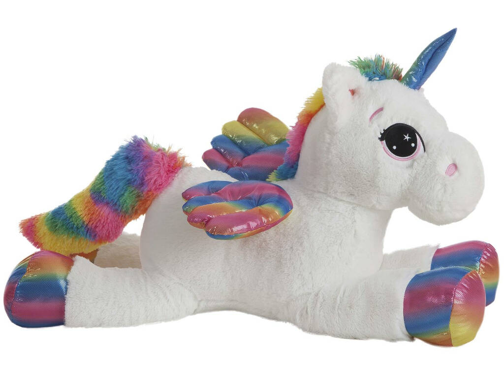 Peluche Unicorno Rainbow 45 cm. Creaciones Llopis 46845
