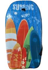 Tavola Body Board Stampata per Spiaggia di 104 cm. Aremar 7052