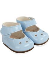 Set Sapatos Azuis Boneca 45 cm. Arias 6303