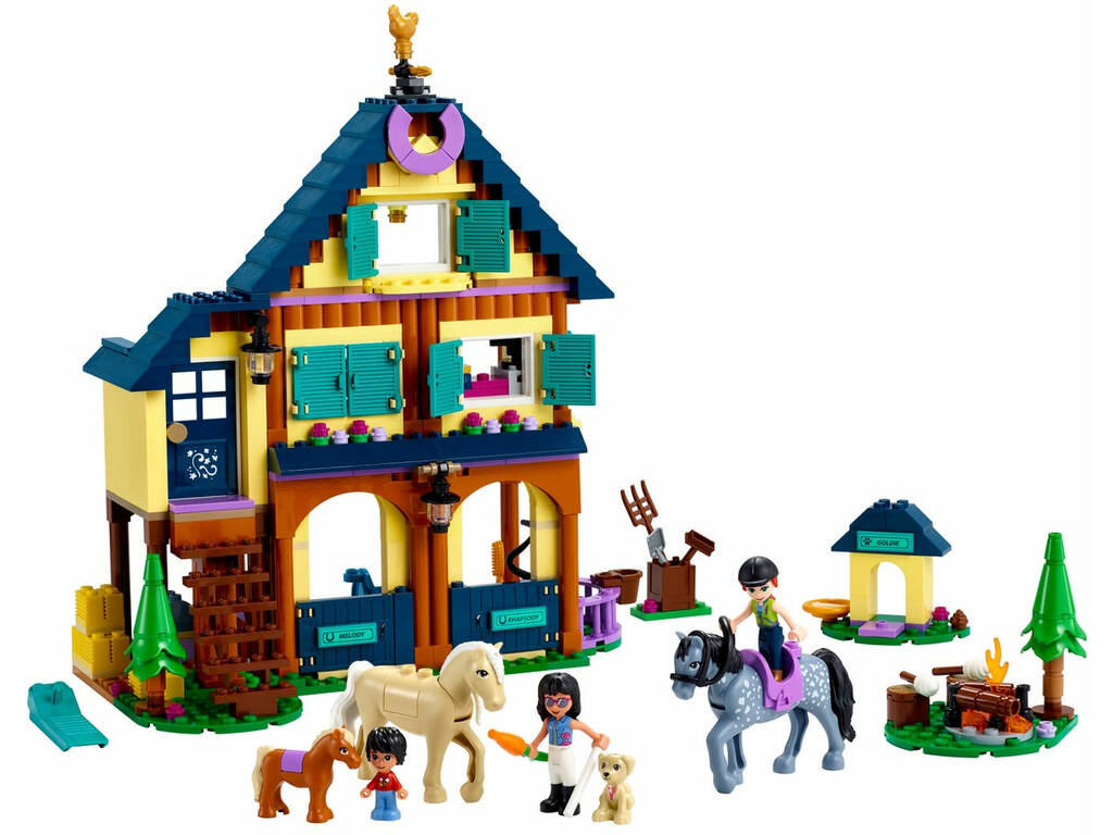 Lego Friends Floresta Centro de Equitação Lego 41683