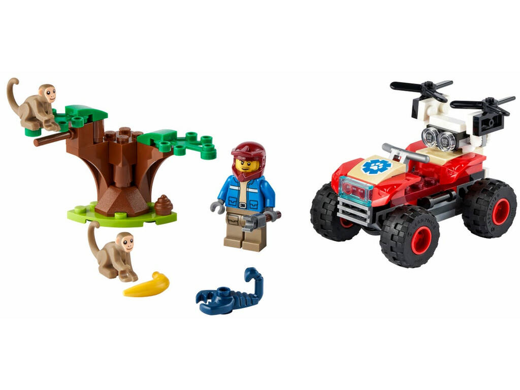 Lego City Wild Life Rescate de la Fauna Salvaje: Quad 60300