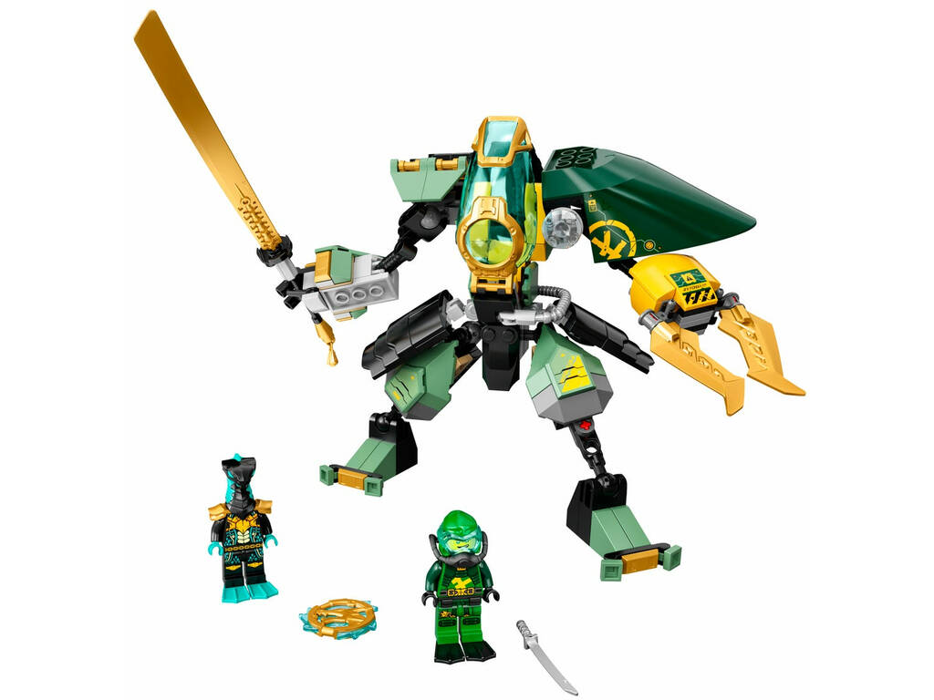 Lego Ninjago Robô Hydro de Lloyd 71750