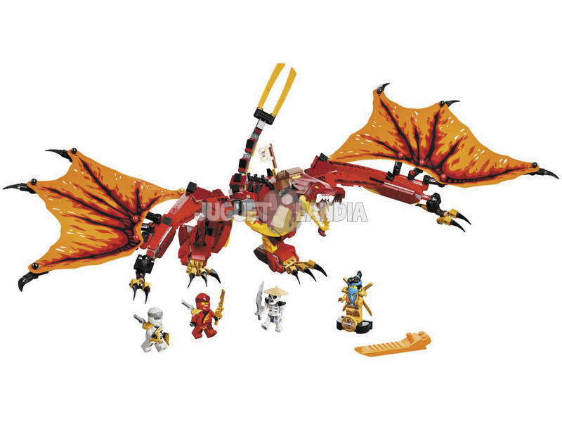 Lego Ninjago Ataque del Dragón de Fuego 71753