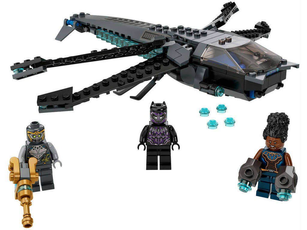 Lego Marvel Dragon Flyer di Black Panther 76186