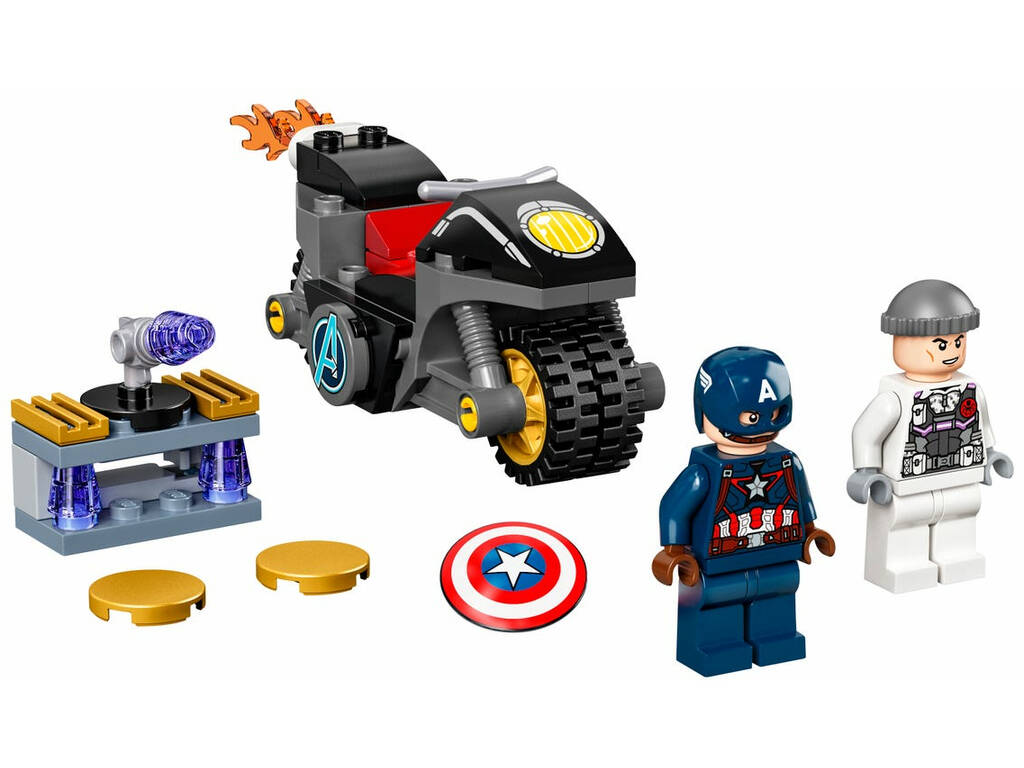 Lego Marvel Captain America gegen Hydra 76189