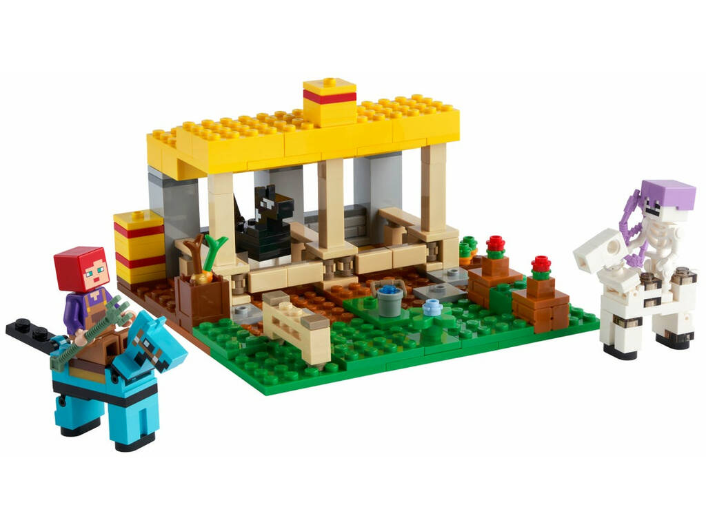 Lego Minecraft L'écurie des chevaux 21171
