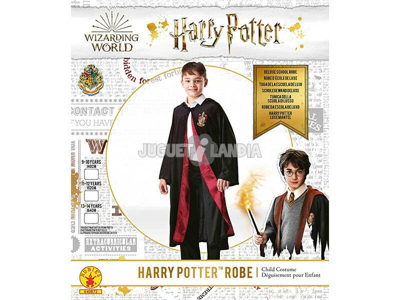 Fantasia Menino Harry Potter Deluxe T-XL Rubies 640872-XL