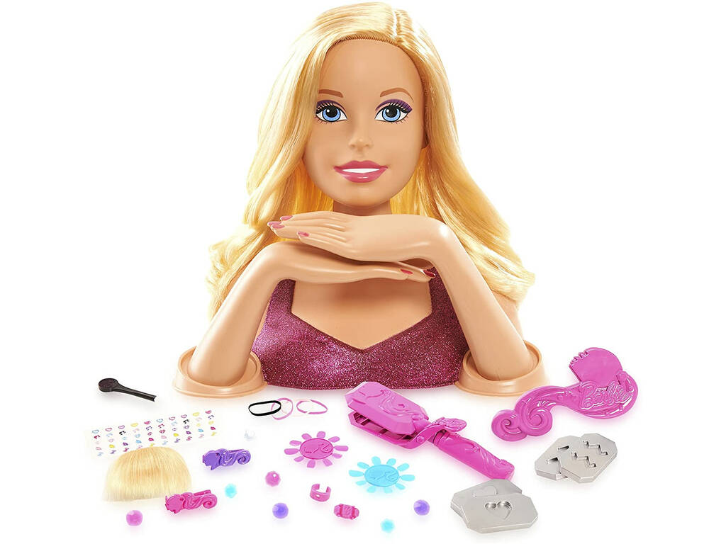 Barbie Buste Deluxe Crimp & Color Famosa BAR17000