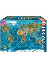 Puzzle 12.000 Weltwunder Educa 19057