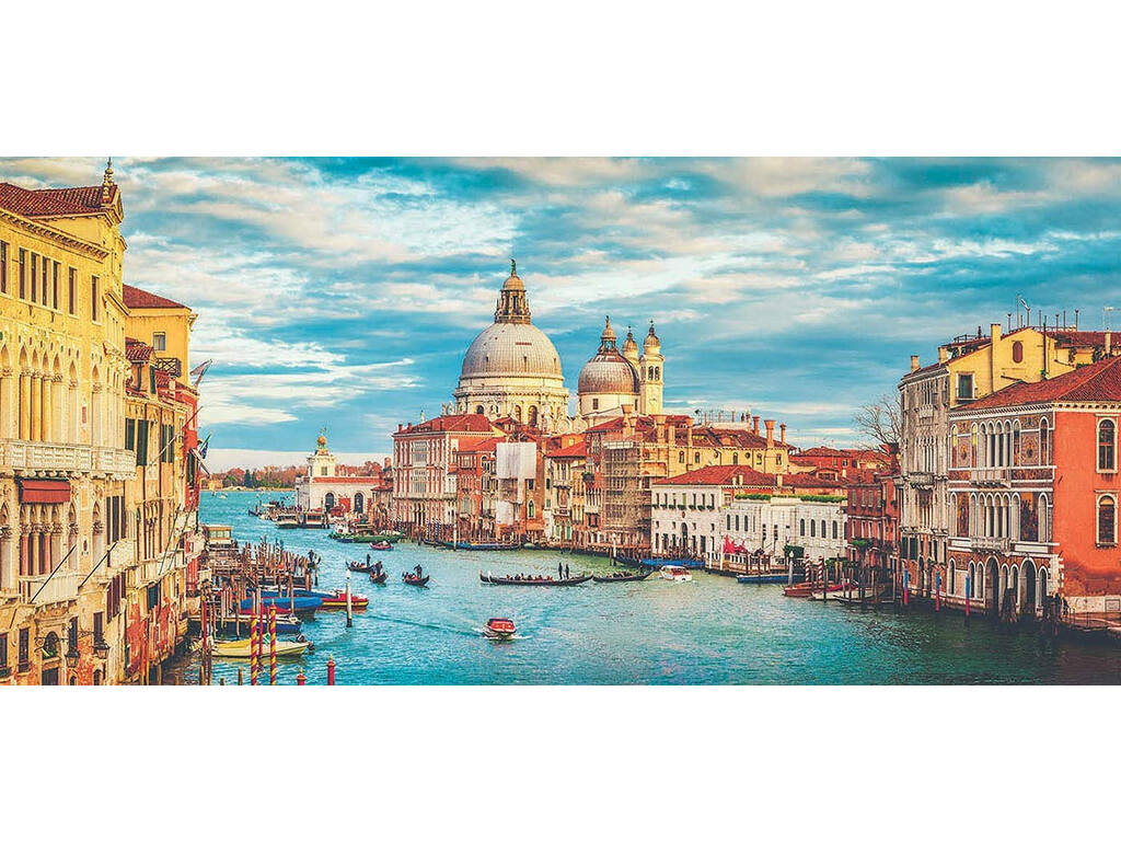 Puzzle 3.000 Gross Venedig Kanale Panorama Educa 19053