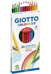 Giotto Colors 3.0 Jeu de 24 pièces Fila F276700