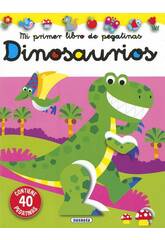 Mi Primer Libro de Pegatinas Dinosaurios de Susaeta S3456002