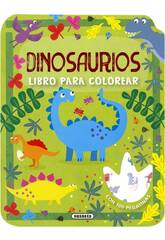 Cores e Autocolantes Dinossauros Livro para Colorir Susaeta S3467001