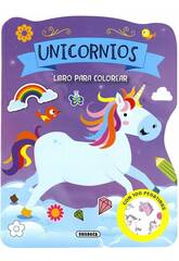 Colores y Pegatinas Unicornios Libro para Colorear Susaeta S3467004