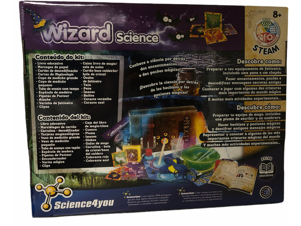 Wizard Laboratorio de Mágia Science4You 80002983