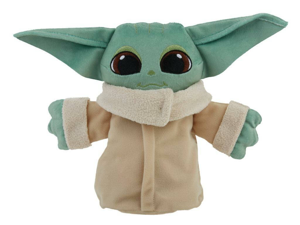 Star Wars The Mandalorian Baby Yoda Peluche transformable Hasbro F2851