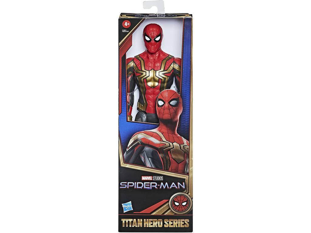 Spiderman Figura Titan 29 cm. Iron Spider Hasbro F1931